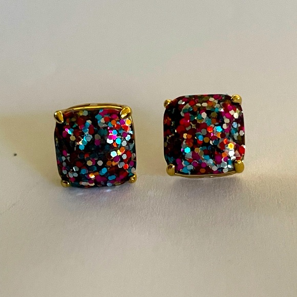 Kate spade glitter studs - Picture 3 of 5